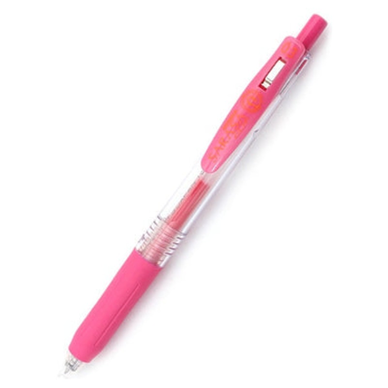 Zebra Sarasa Clip Gel 0.3mm Pink Rollerball Pen