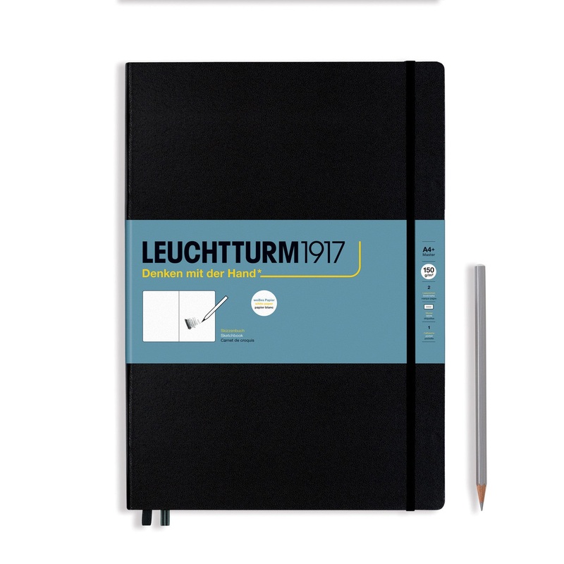 Leuchtturm1917 Master (A4+) Sketchbook - Black