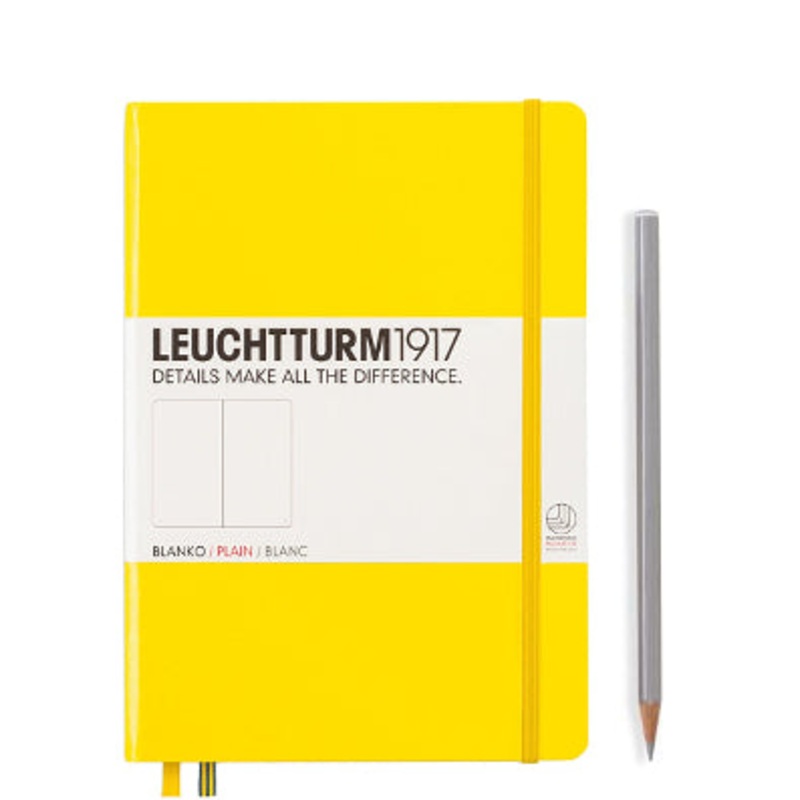Leuchtturm1917 Medium (A5) Notebook - Lemon Plain