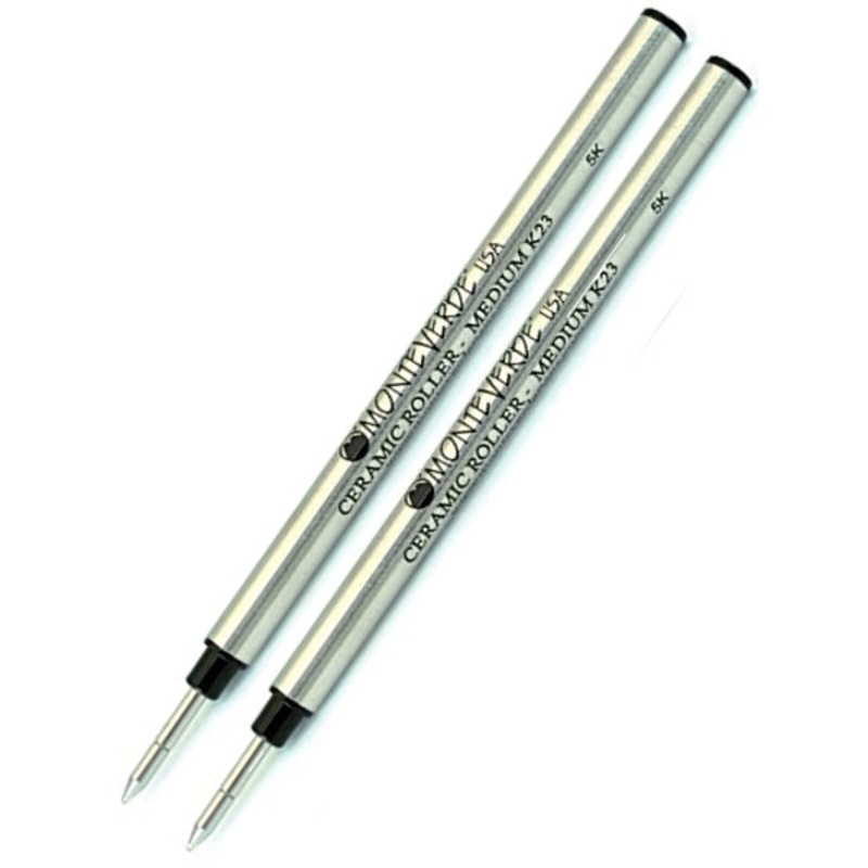 Monteverde K232BK Pelikan Medium Black Ceramic Rollerball Refills