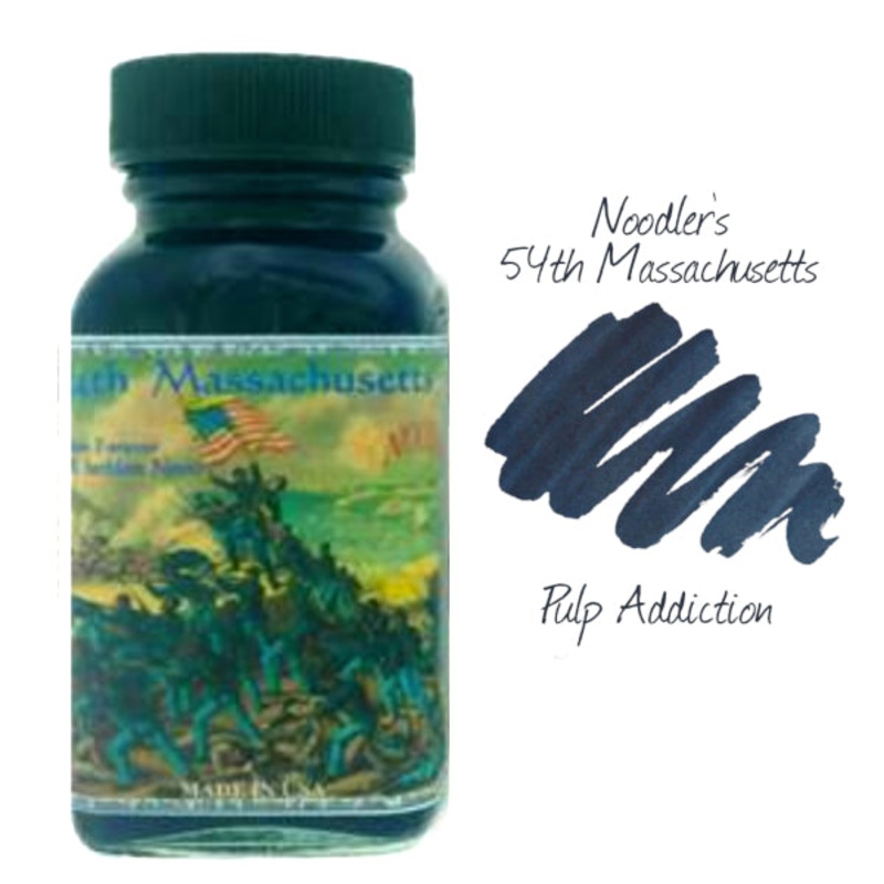 Noodler's 54th Massachusetts Blue Black Ink - 88ml