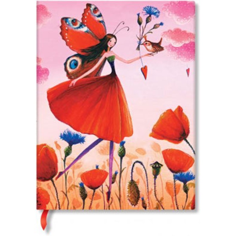 Paperblanks 5-Year Snapshot Poppy Field Ultra Notebook
