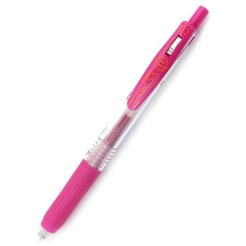 Zebra Sarasa Clip Gel 0.3mm Magenta Pink Rollerball Pen