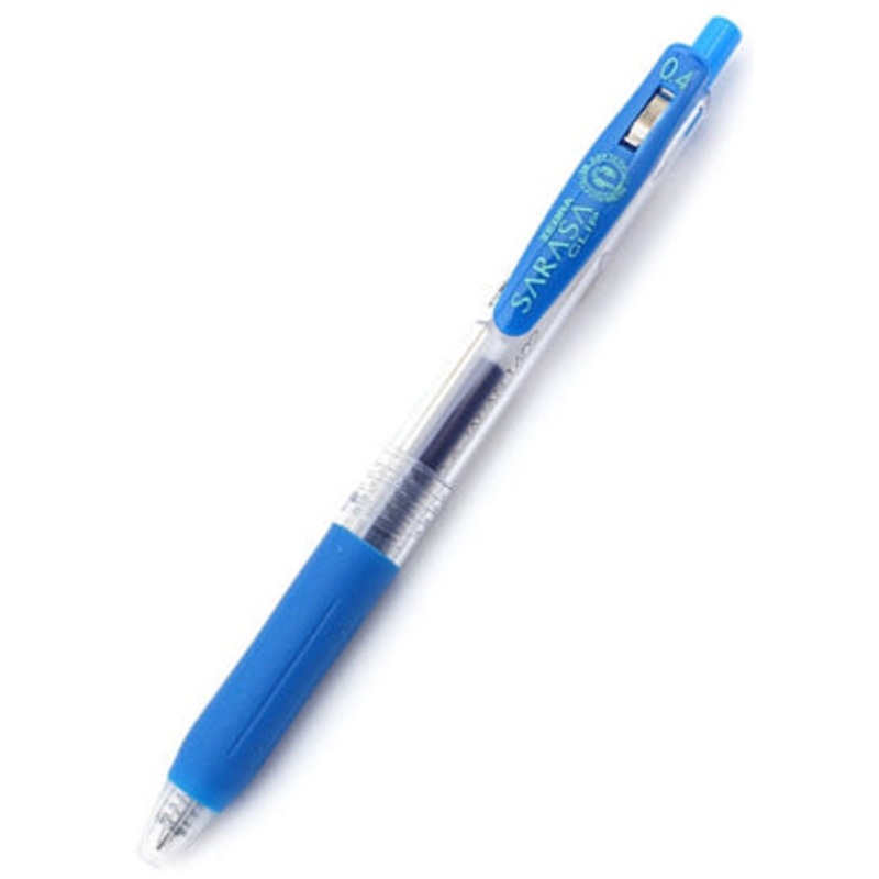 Zebra Sarasa Clip Gel 0.4mm Cobalt Blue Rollerball Pen