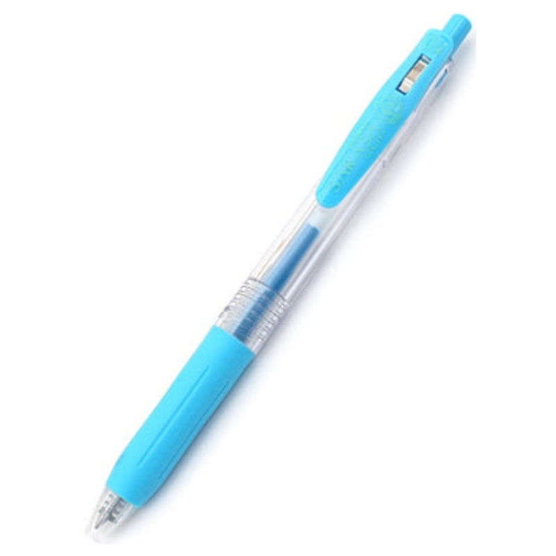 Zebra Sarasa Clip Gel 0.4mm Light Blue Rollerball Pen