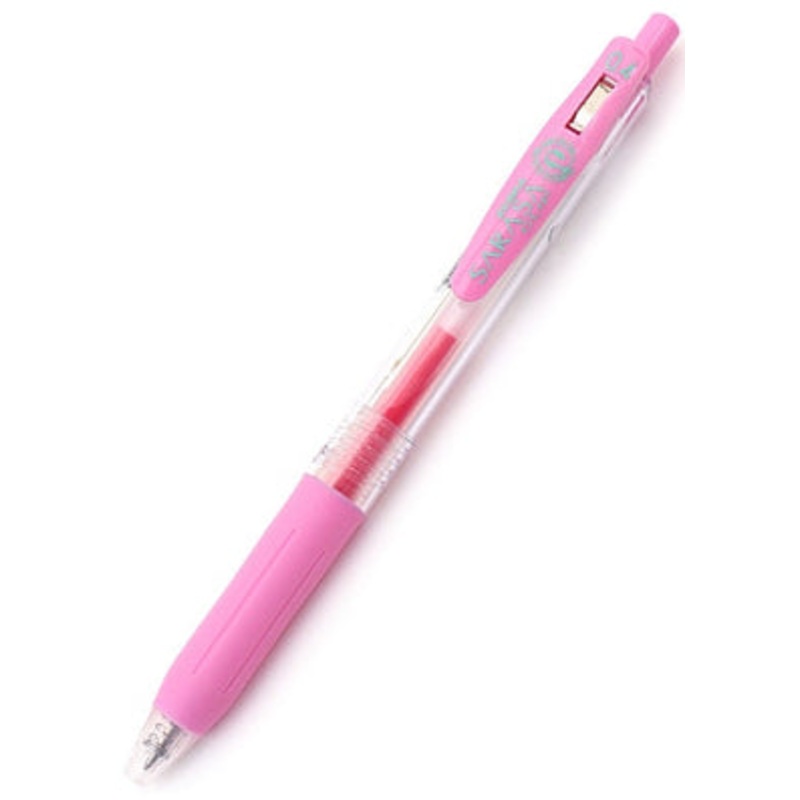 Zebra Sarasa Clip Gel 0.4mm Light Pink Rollerball Pen