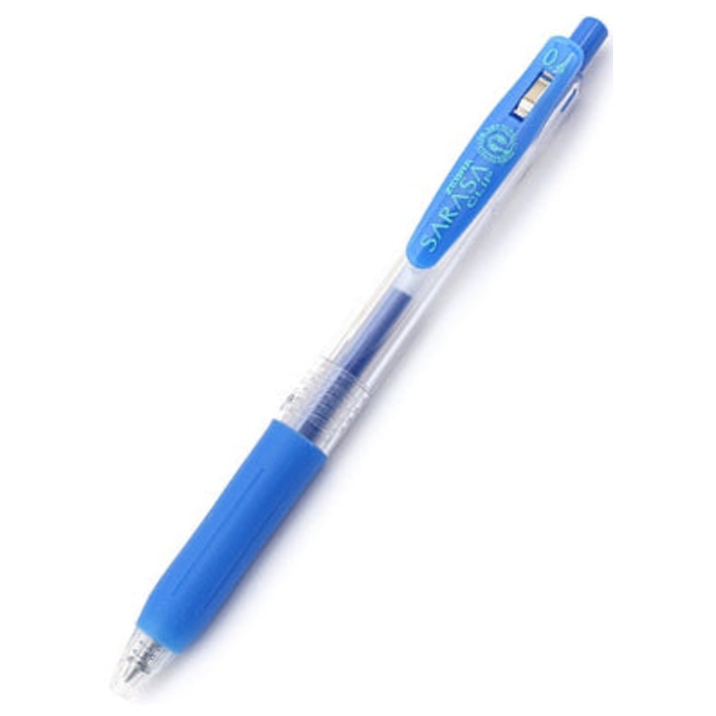 Zebra Sarasa Clip Gel 0.4mm Pale Blue Rollerball Pen