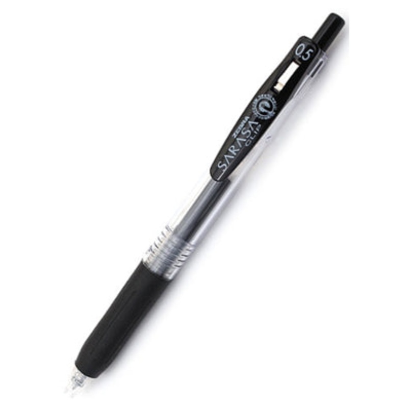 Zebra Sarasa Clip Gel 0.5mm Black Rollerball Pen