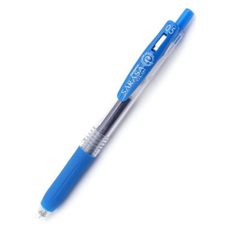 Zebra Sarasa Clip Gel 0.5mm Cobalt Blue Rollerball Pen