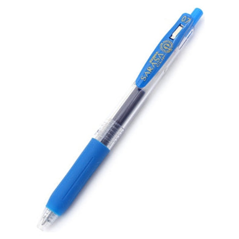 Zebra Sarasa Clip Gel 0.7mm Cobalt Blue Rollerball Pen