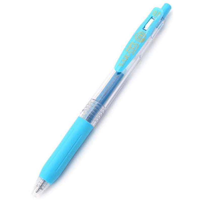 Zebra Sarasa Clip Gel 0.7mm Light Blue Rollerball Pen