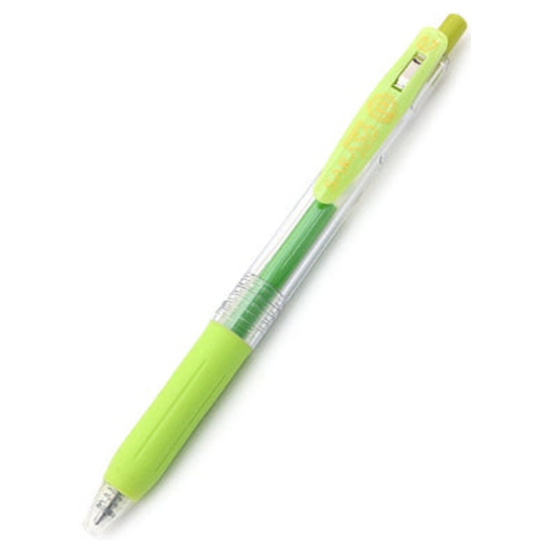 Zebra Sarasa Clip Gel 0.7mm Light Green Rollerball Pen