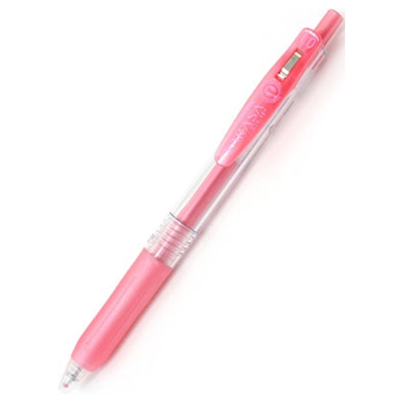 Zebra Sarasa Clip Gel 1.0mm Shiny Red Rollerball Pen