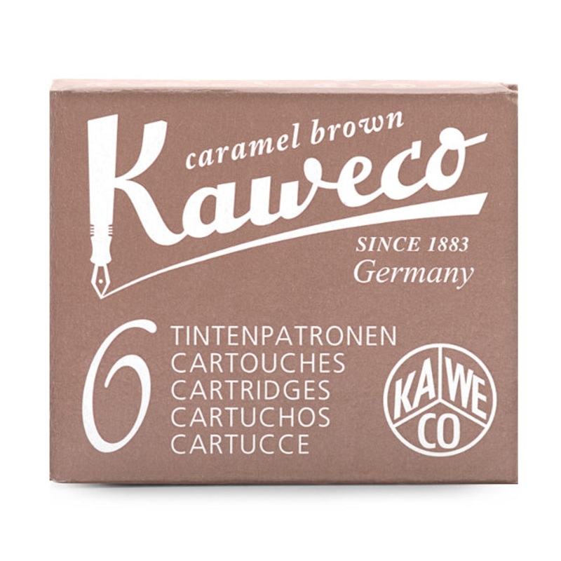 Kaweco Ink Cartridges - Caramel Brown