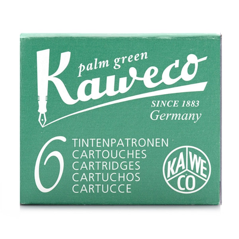 Kaweco Ink Cartridges - Palm Green