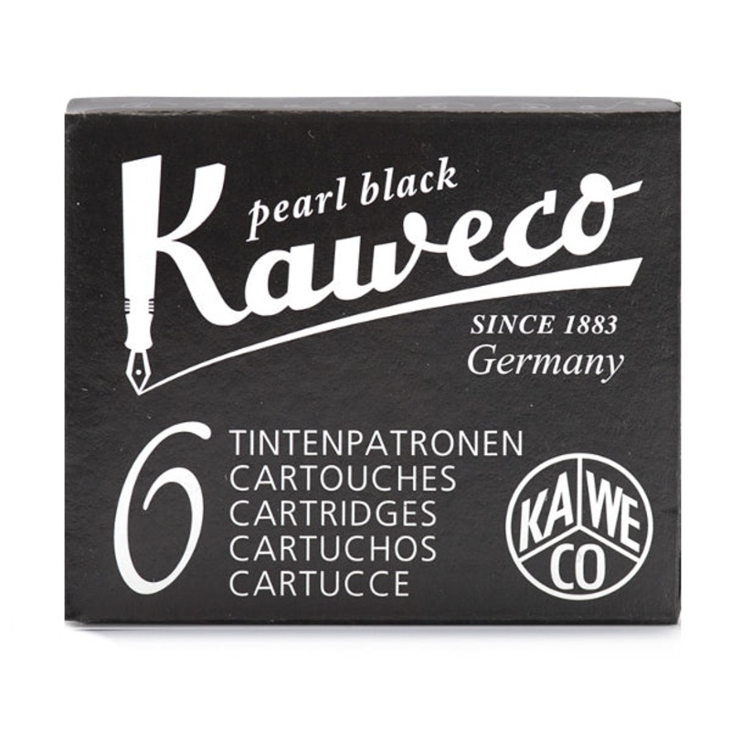 Kaweco Ink Cartridges - Pearl Black