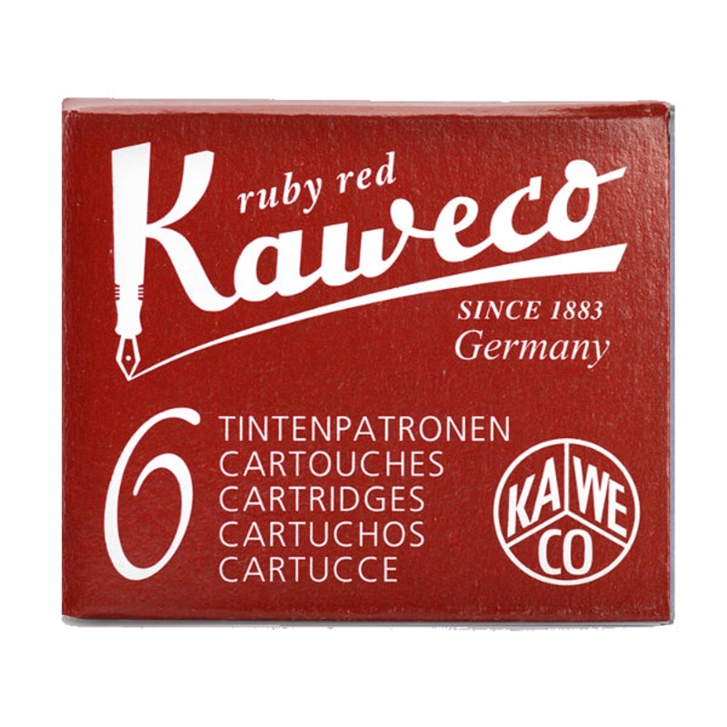 Kaweco Ink Cartridges - Ruby Red