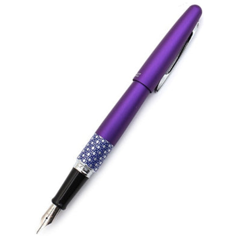 Pilot Metropolitan MR3 Ellipse Violet Fine Fountain Pen