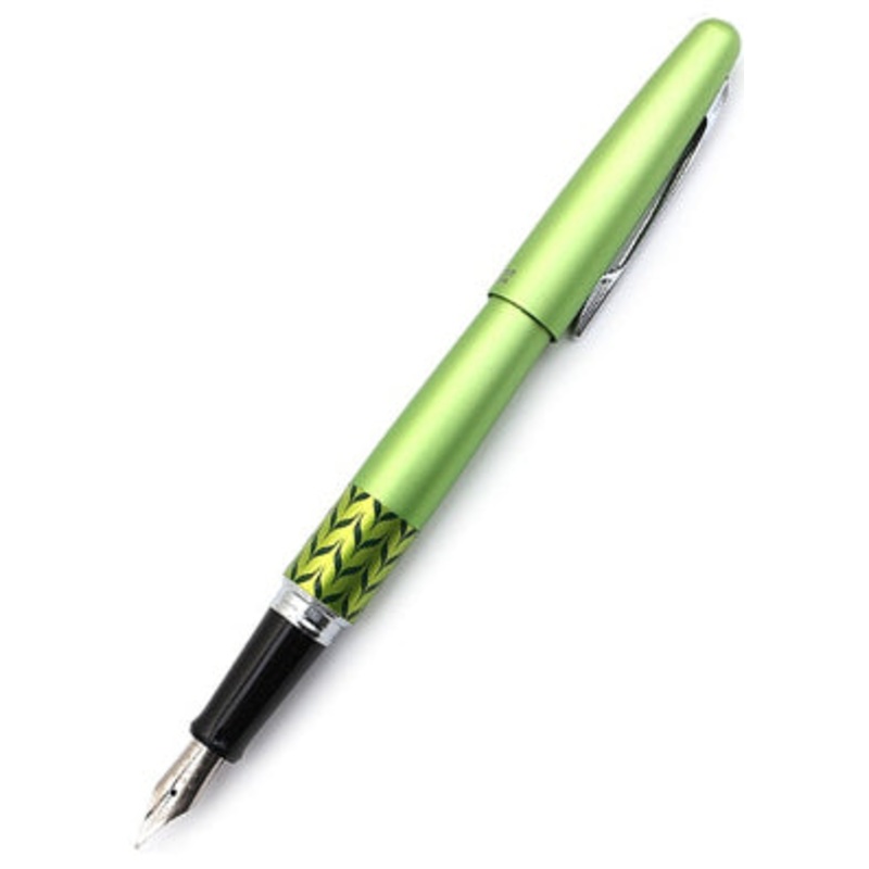 Pilot Metropolitan MR3 Lime Green Marble Fine Fountain Pen