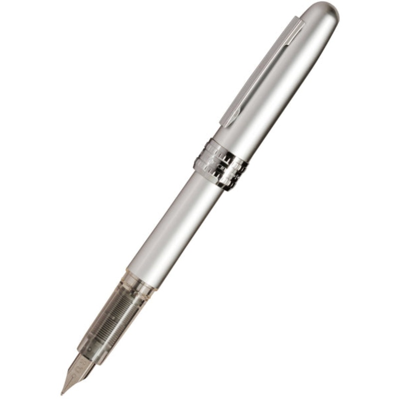 Platinum Plaisir Fountain Pen - Ice White Fine