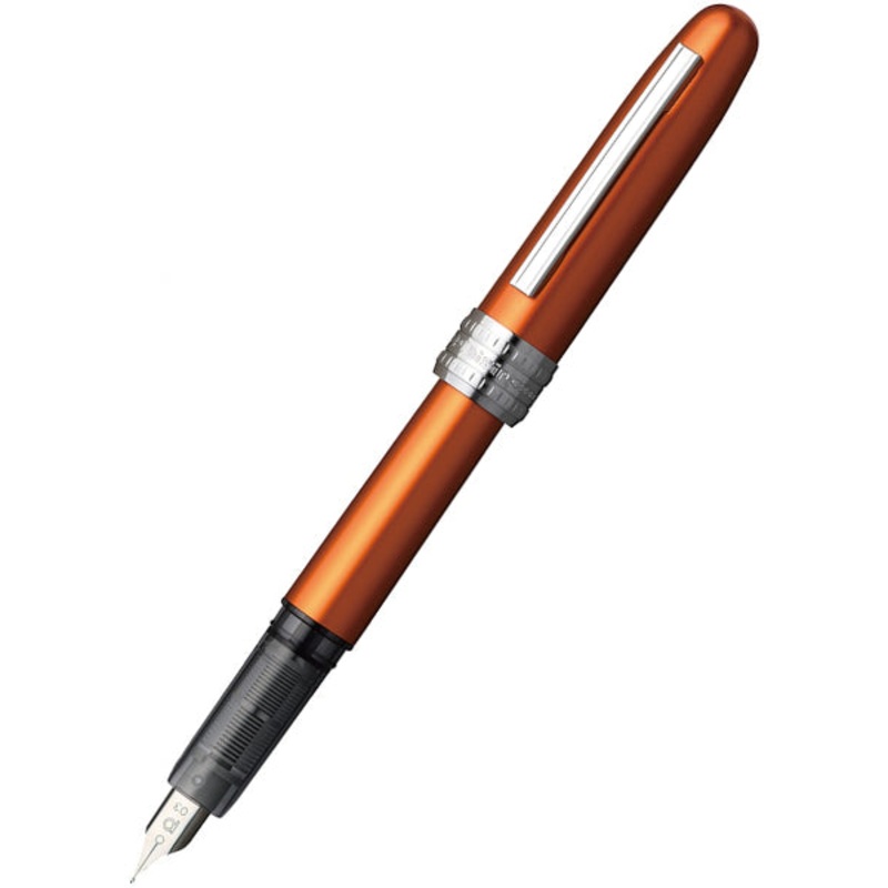Platinum Plaisir Nova Orange Fine Fountain Pen