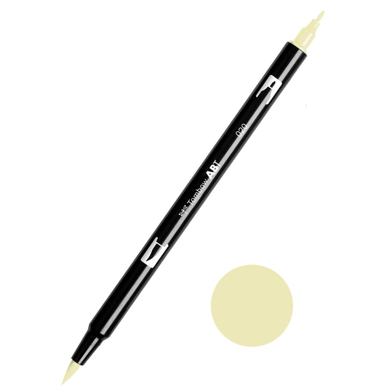 Tombow ABT-020 Peach Dual Brush Pen