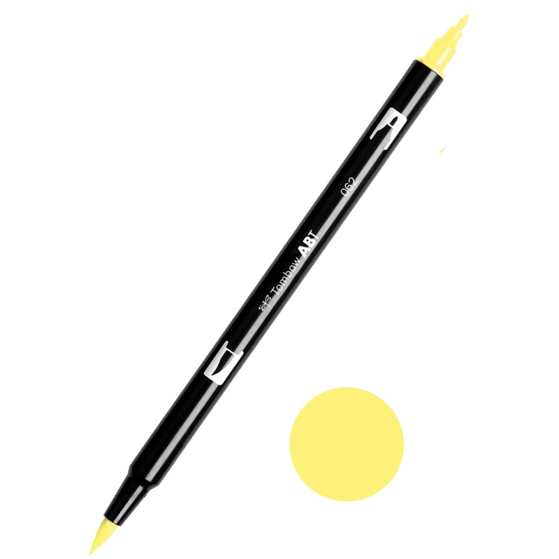 Tombow ABT-062 Pale Yellow Dual Brush Pen
