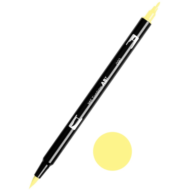 Tombow ABT-090 Baby Yellow Dual Brush Pen