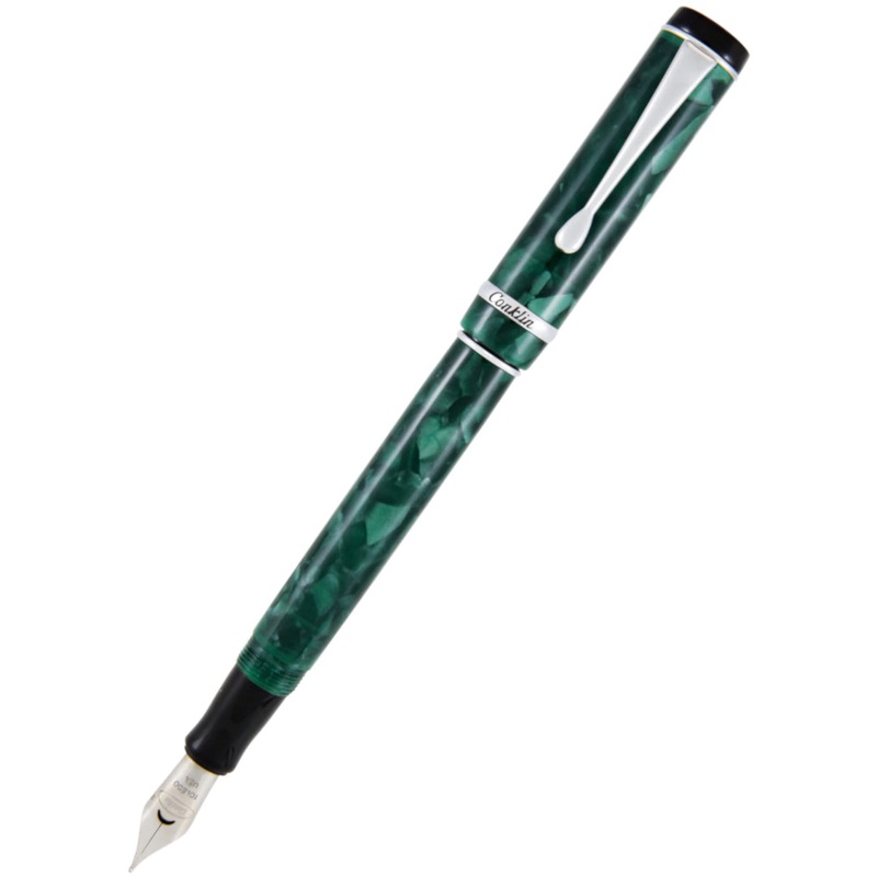 Conklin Duragraph Fountain Pen - Forest Green