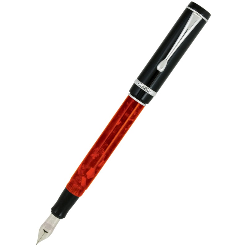 Conklin Duragraph Fountain Pen - Red Nights