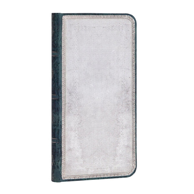 Paperblanks Old Leather Flint Slimline Journal - Lined