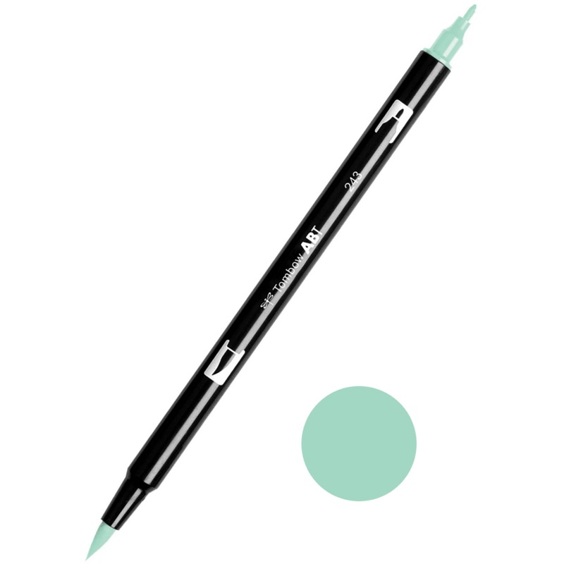 Tombow ABT-243 Mint Dual Brush Pen