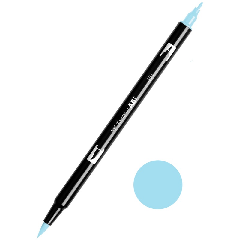 Tombow ABT-451 Sky Blue Dual Brush Pen