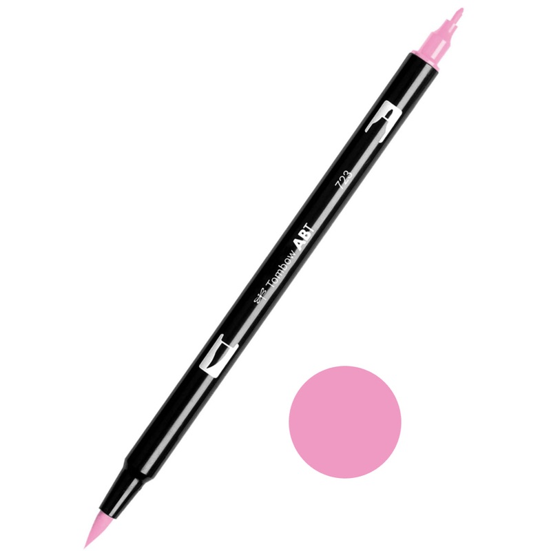 Tombow ABT-723 Pink Dual Brush Pen