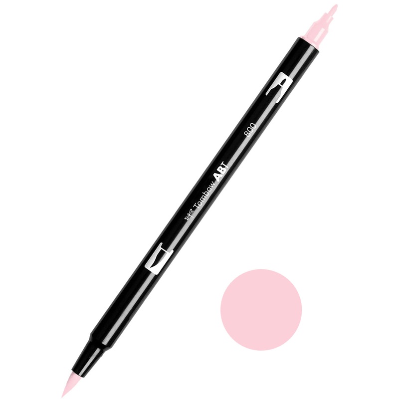 Tombow ABT-800 Baby Pink Dual Brush Pen