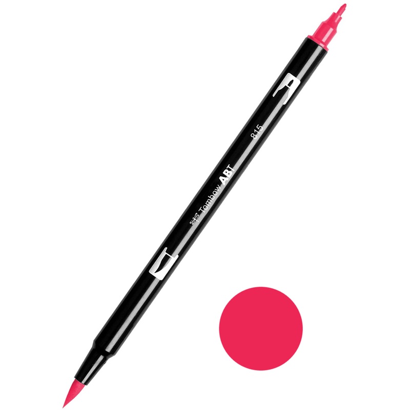 Tombow ABT-815 Cherry Dual Brush Pen
