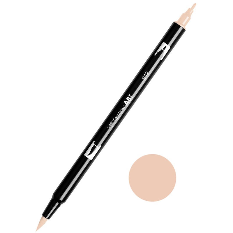 Tombow ABT-942 Tan Dual Brush Pen
