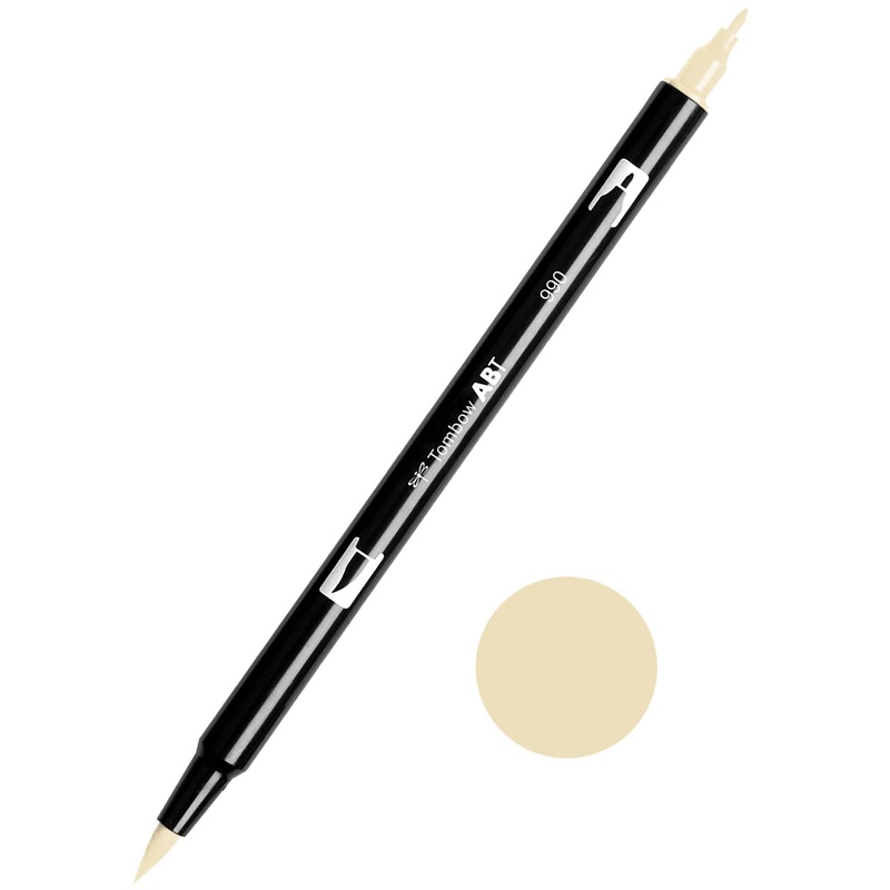 Tombow ABT-990 Light Sand Dual Brush Pen