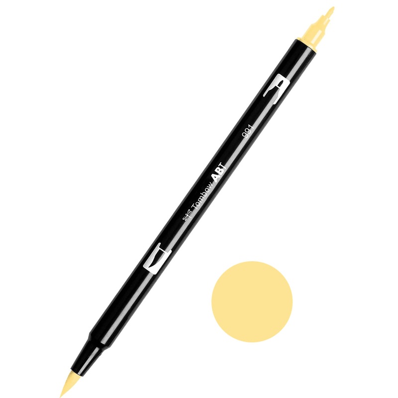 Tombow ABT-991 Light Ochre Dual Brush Pen