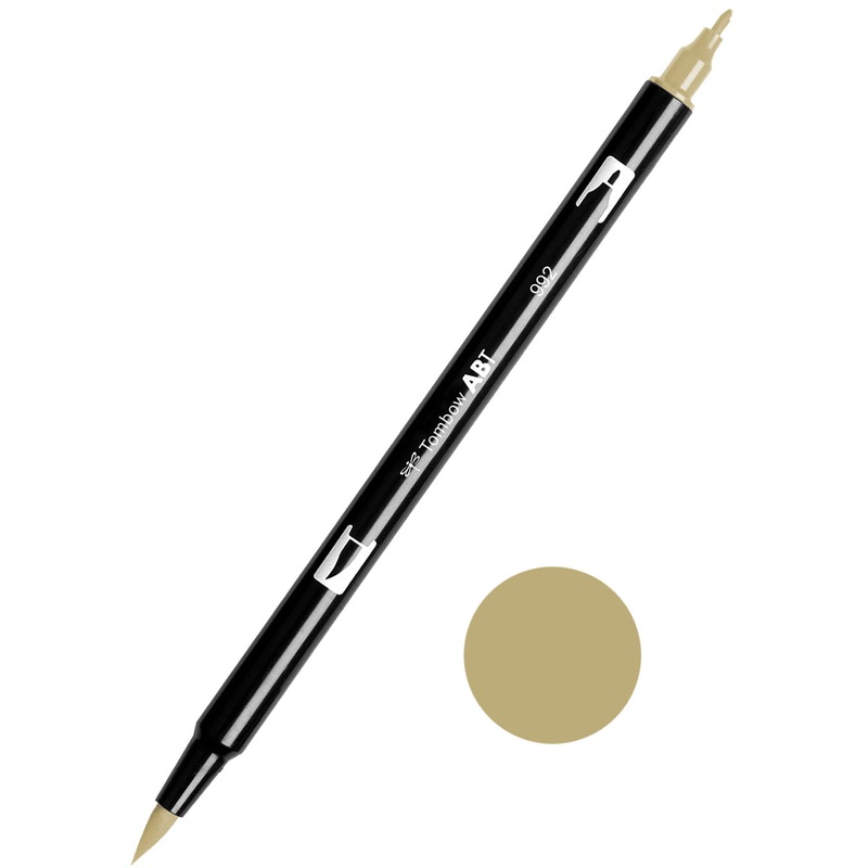 Tombow ABT-992 Sand Dual Brush Pen
