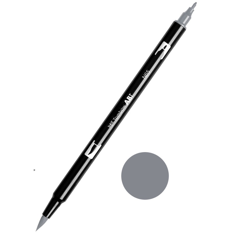 Tombow ABT N65 Cool Grey 5 Dual Brush Pen