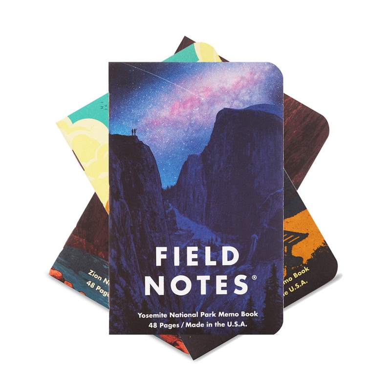 Field Notes National Parks - Series A