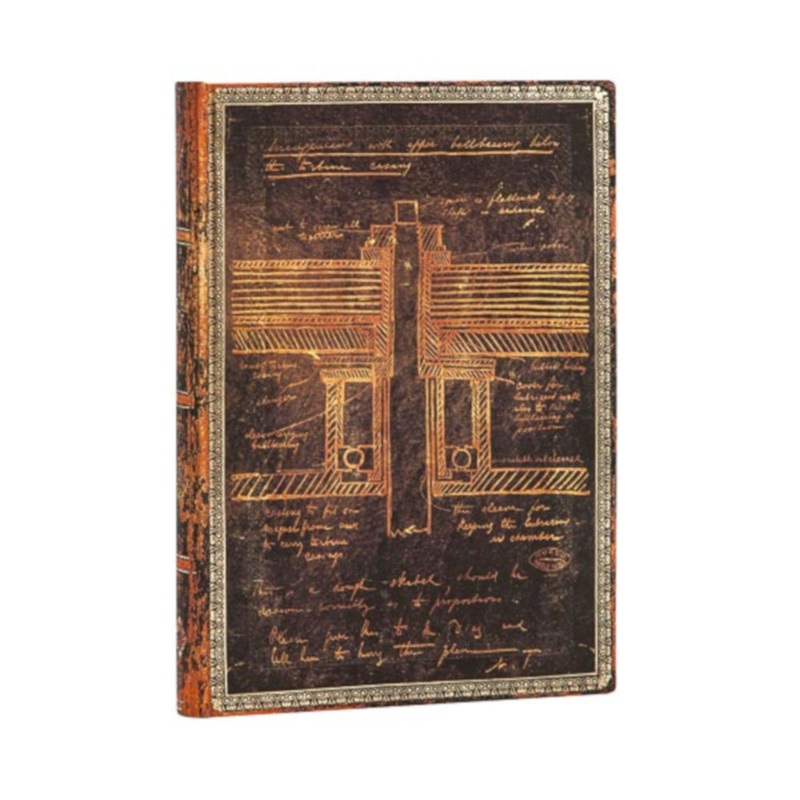 Paperblanks Flexi Tesla Midi Journal - Lined 176pages