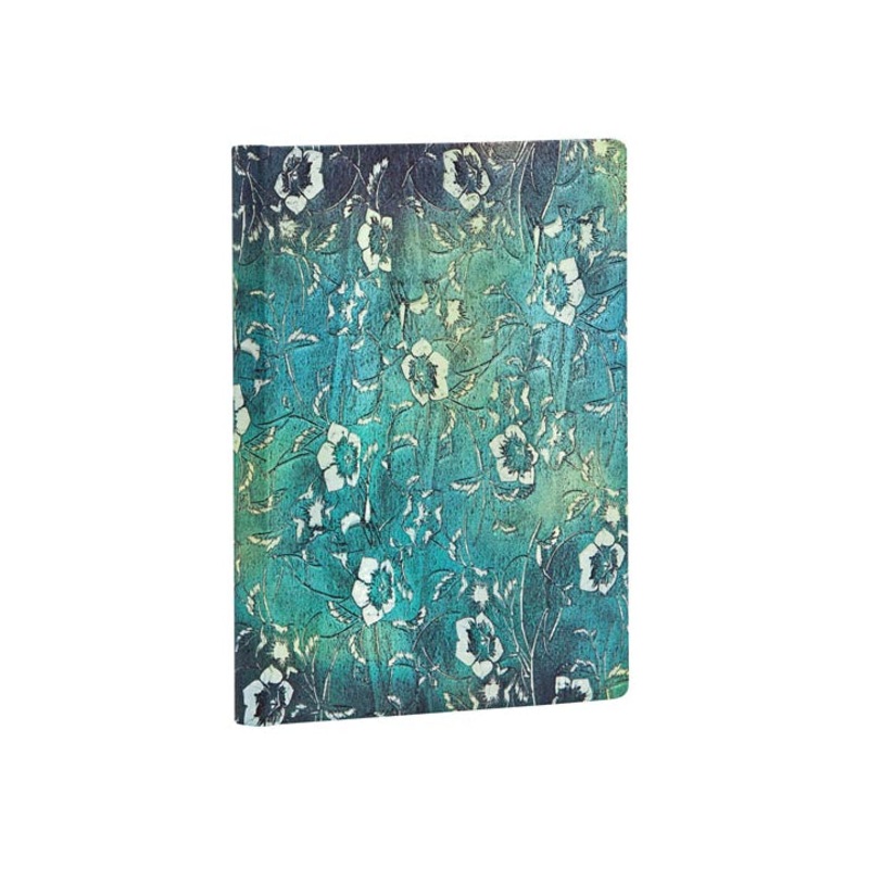 Paperblanks Katagami Florals Kuro Mini Journal - Lined