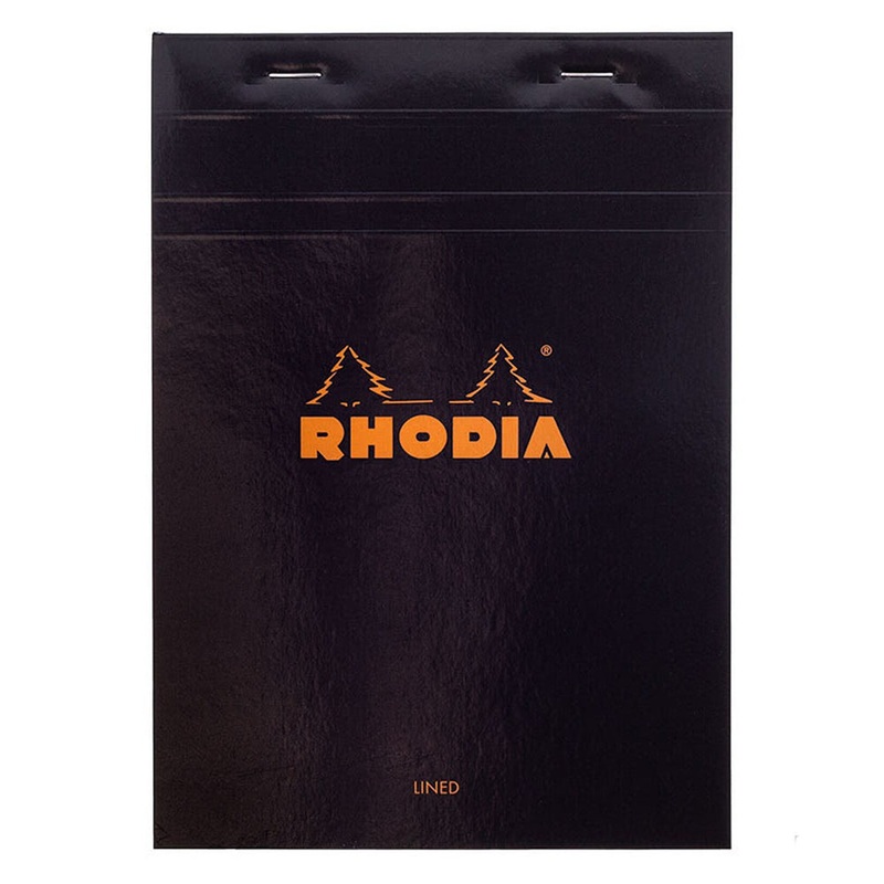 Rhodia No. 16 Notepad - Black, Lined