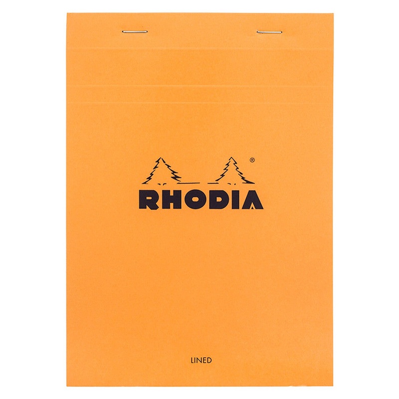 Rhodia No. 16 Notepad - Orange, Lined