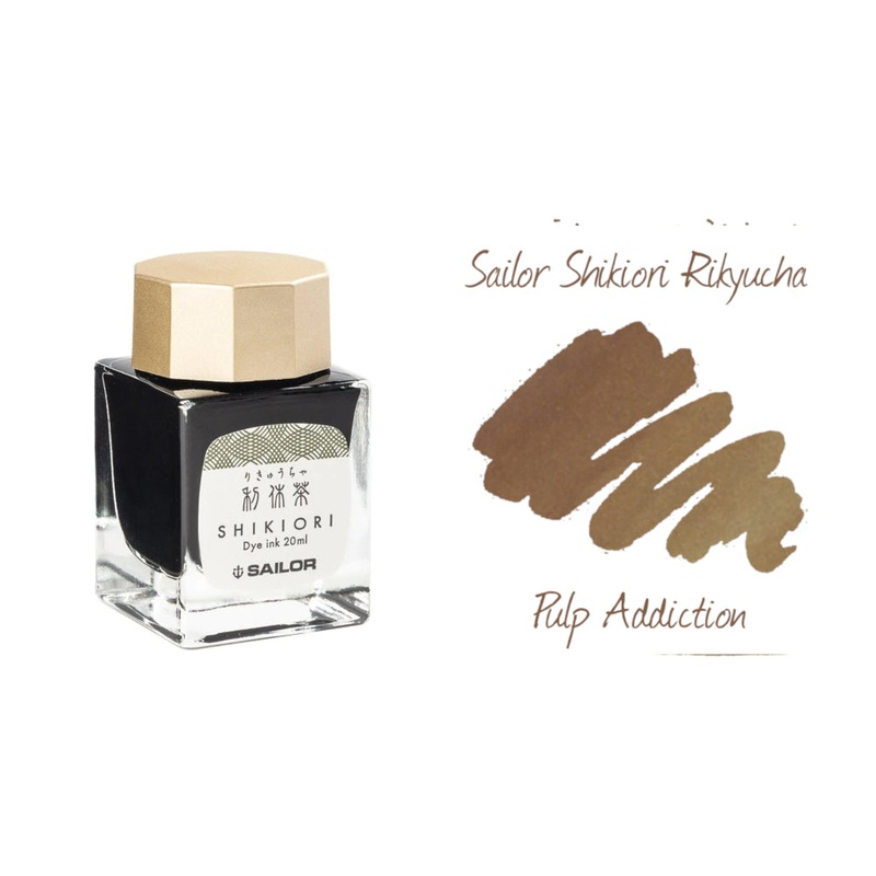 Sailor Shikiori Bottled Ink - Rikyucha
