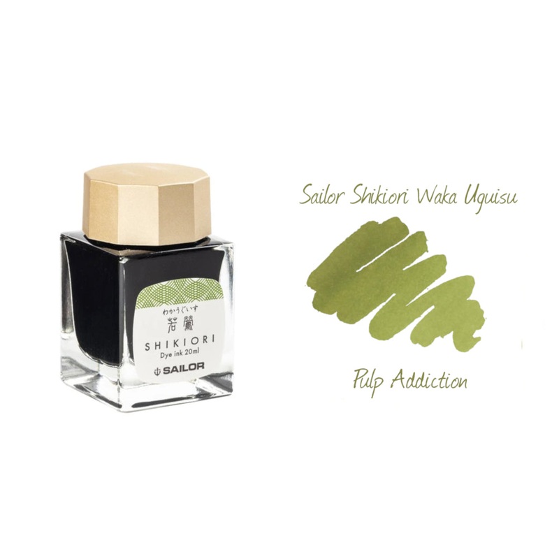 Sailor Shikiori Bottled Ink - Waka-Uguisu