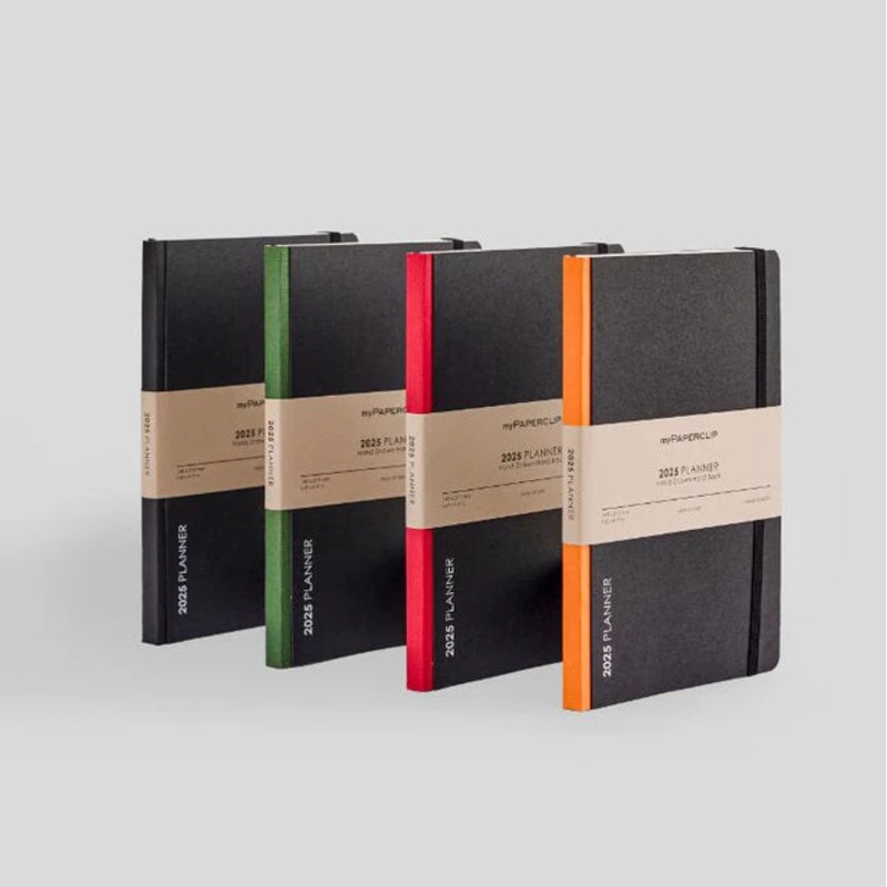 *Clearance* myPAPERCLIP D2 Weekly 2025 Planner - A5, Hardcover