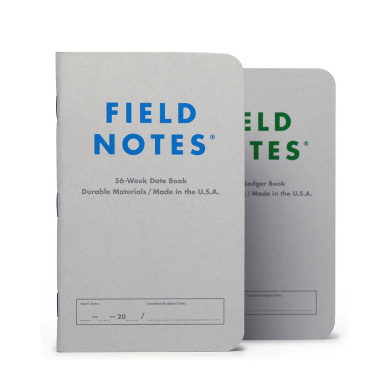 Field Notes Index Ledger & Date Book - 2 Pack